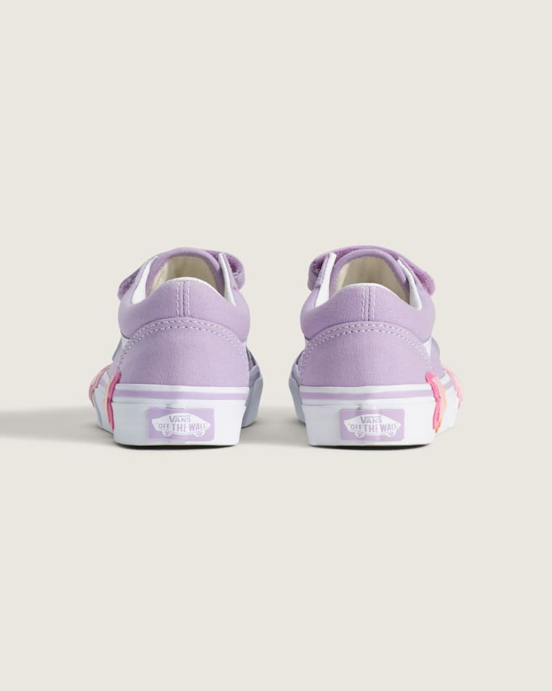 Мужские кроссовки Vans Little Kids Old Skool V Shoe — фото 4