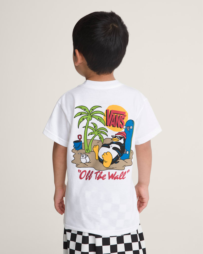 Мужские футболки Vans Little Kids Yolo Penguin T-Shirt — фото 4