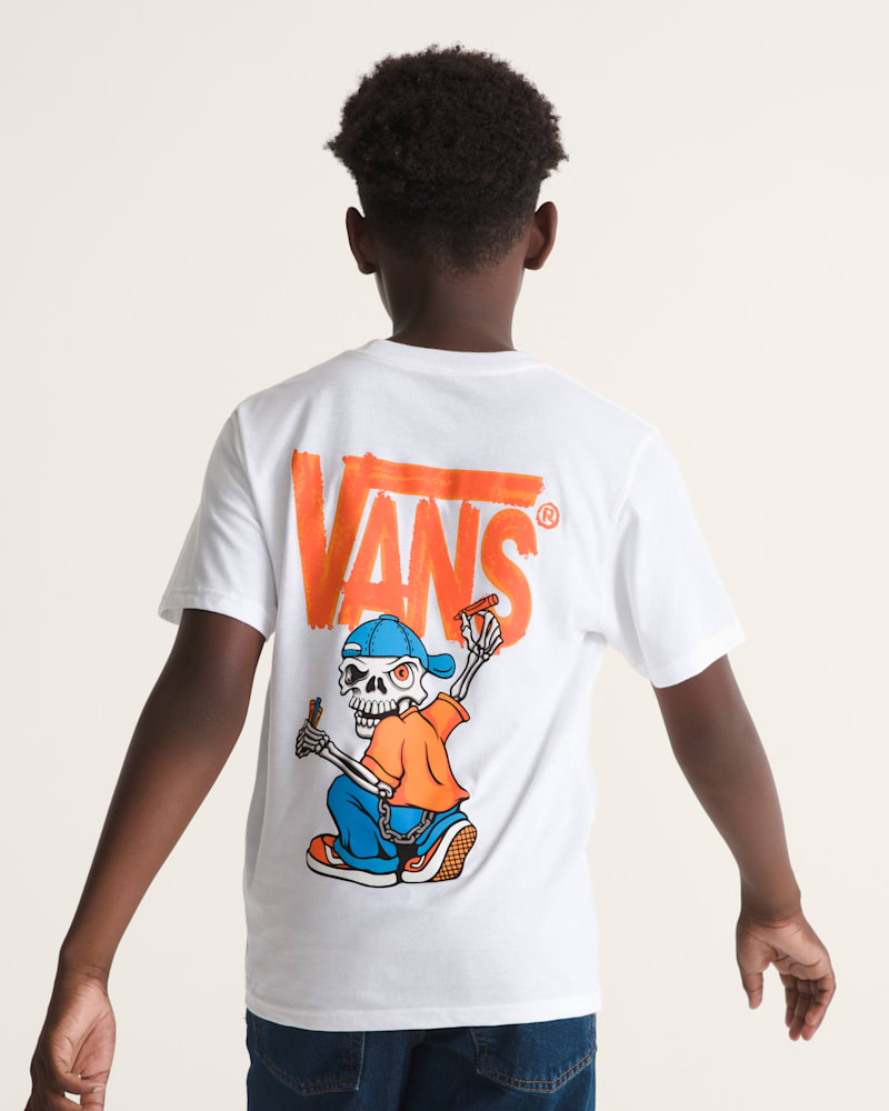 Детские футболки Vans Kids Lil Reggie Mischief T-Shirt — фото 4