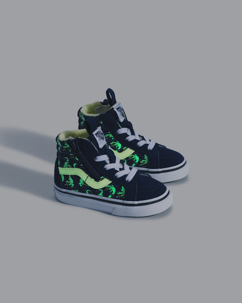 Мужские кроссовки Vans Toddler Sk8-Hi Side Zip Shoe — фото 3