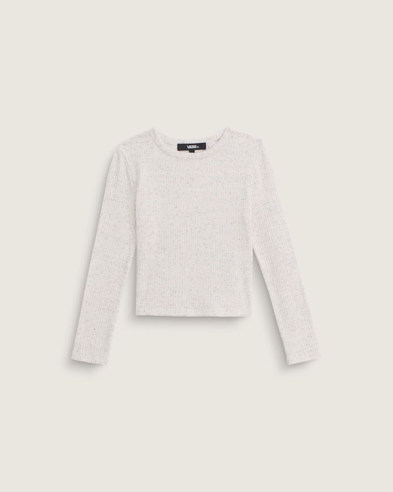 Мужские рубашки Vans Kids Teri Confetti Rib Long Sleeve Shirt — фото 2
