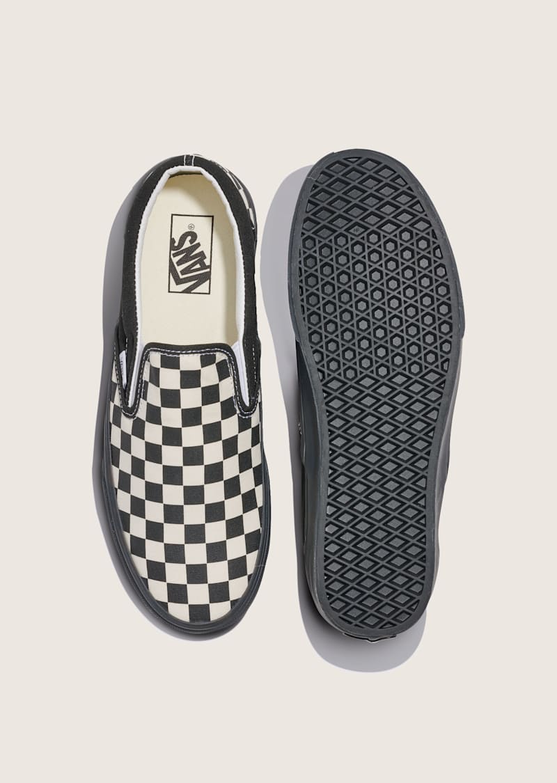 Кроссовки Vans Classic Slip-On Checkerboard Shoe — фото 3