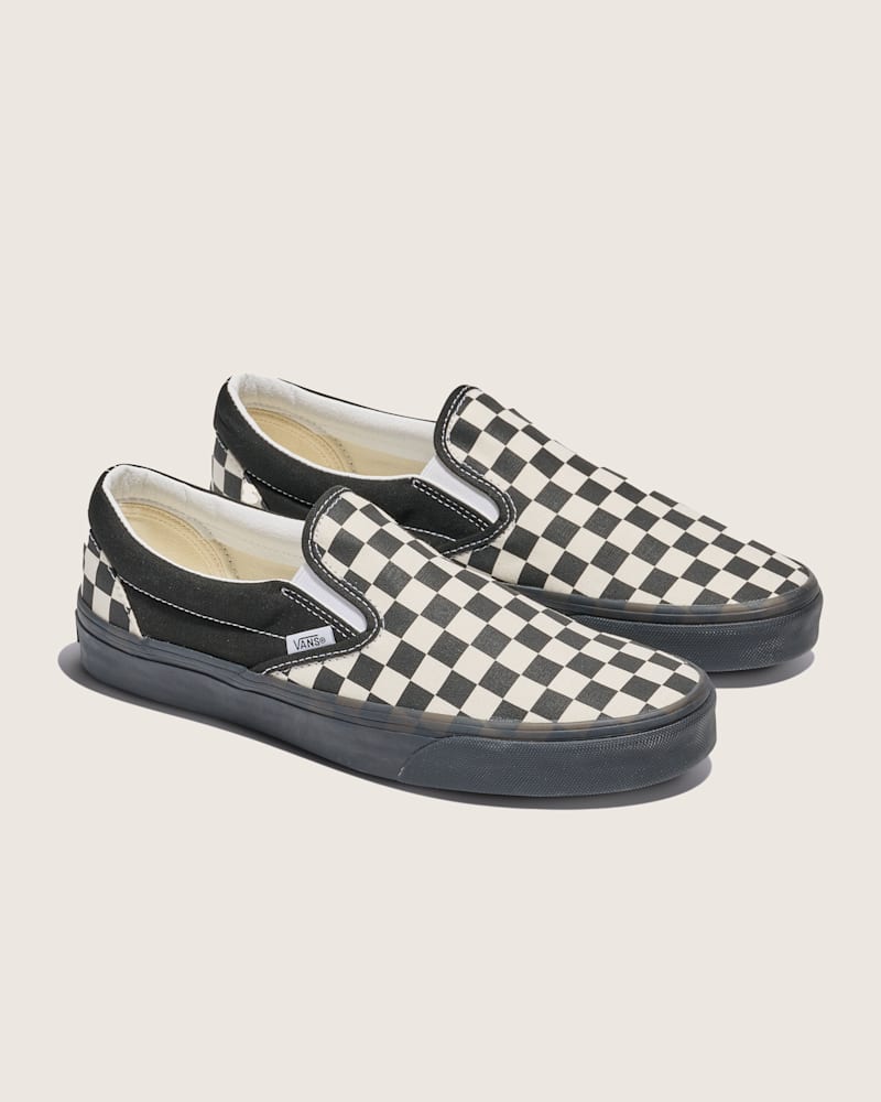 Кроссовки Vans Classic Slip-On Checkerboard Shoe — фото 2