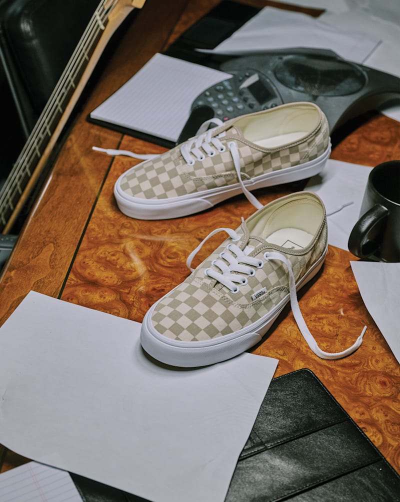 Мужские кроссовки Vans Authentic Checkerboard Shoe — фото 5