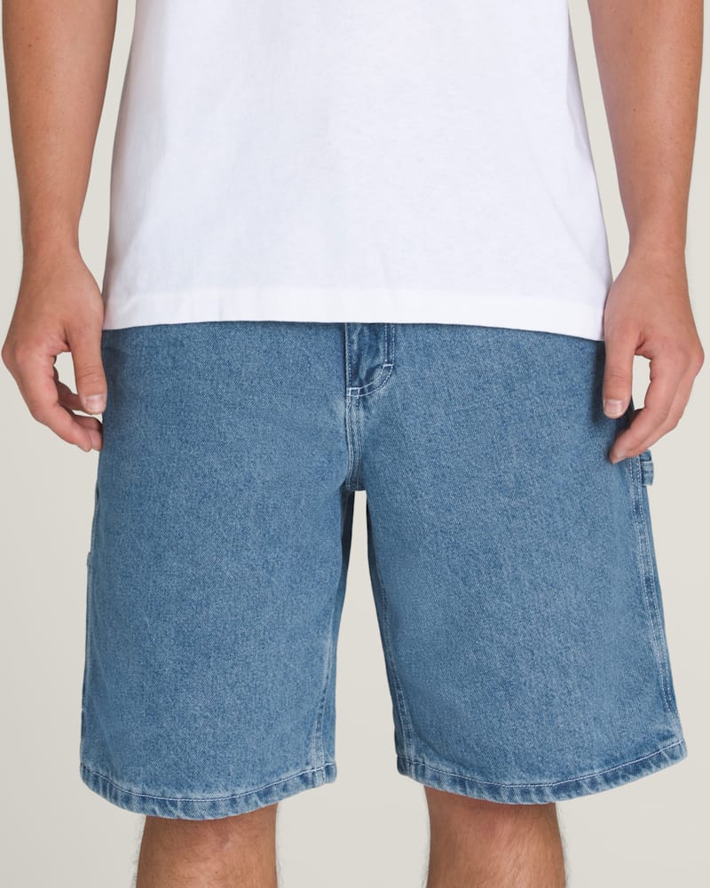 Женские шорты Vans Drill Chore Loose Denim Shorts — фото 2