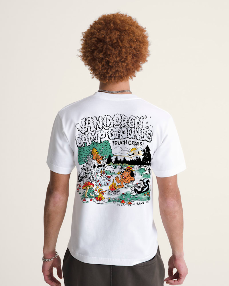 Мужские футболки Vans Van Doren Camp Grounds T-Shirt — фото 4