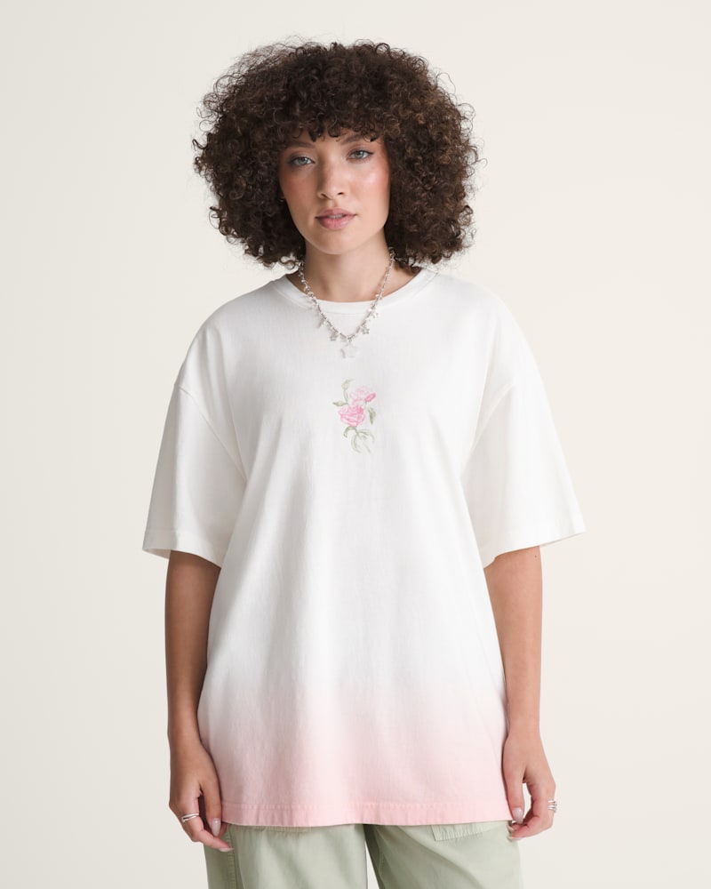 Женские футболки Vans Floral Tears T-Shirt — фото 3