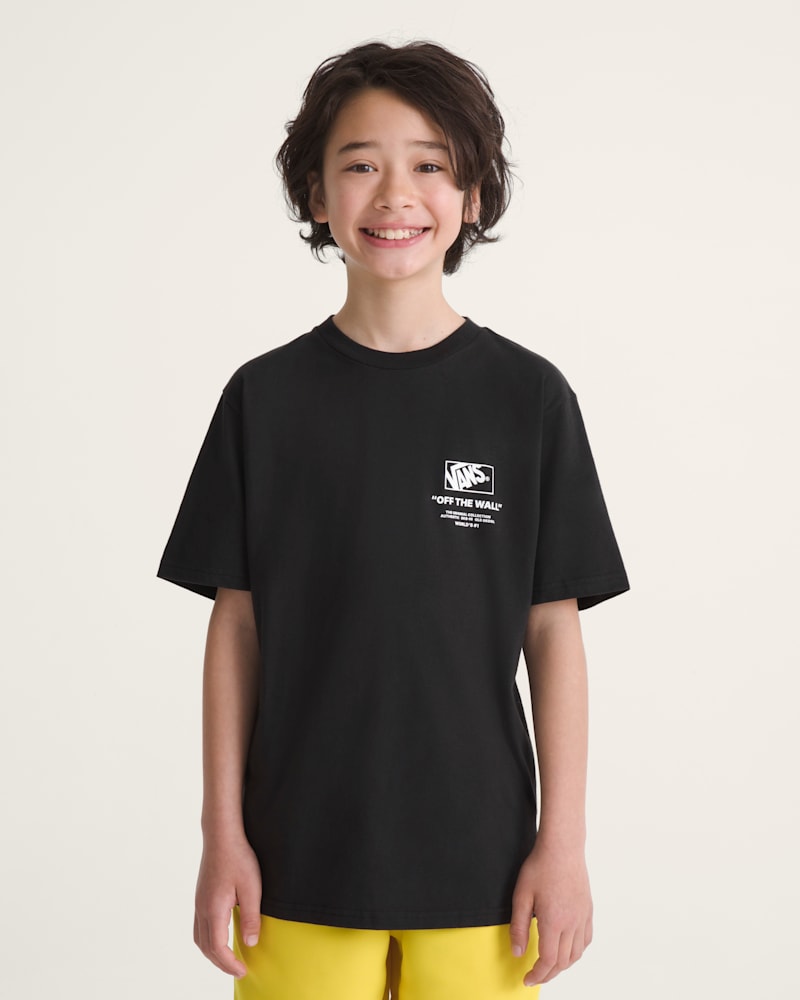 Детские футболки Vans Kids Stacked Hi T-Shirt — фото 3