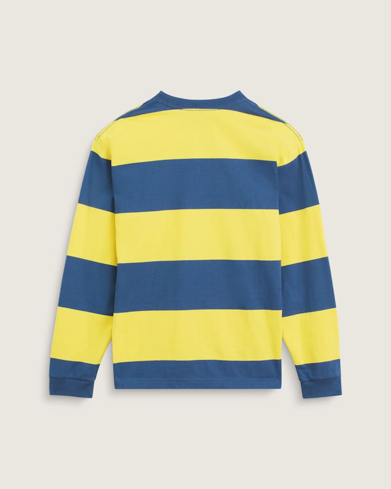 Мужские рубашки Vans Rugby Stripe Long Sleeve Shirt — фото 2