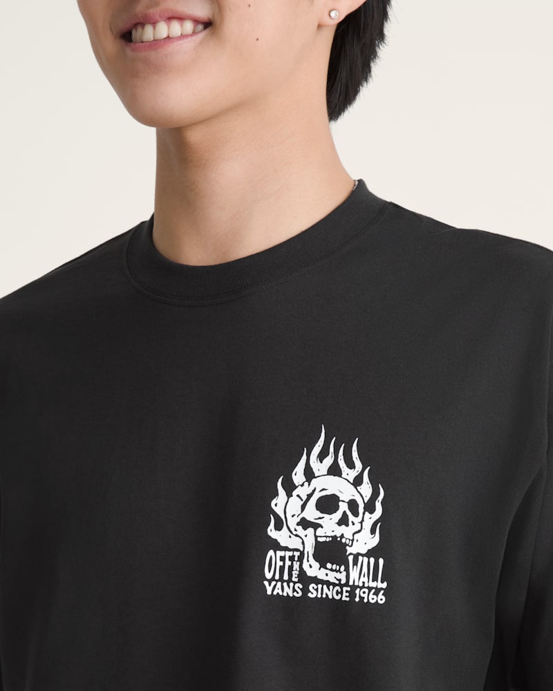 Мужские футболки Vans Off The Wall Fever T-Shirt — фото 5