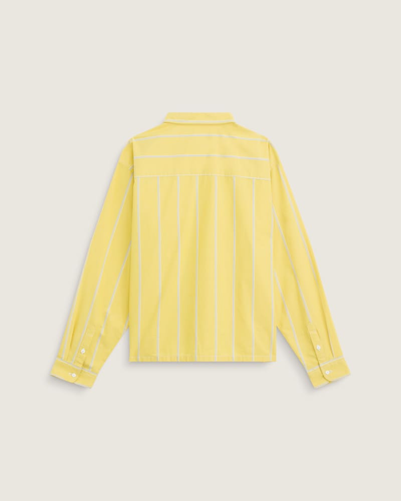Мужские рубашки Vans Striped Oxford Long Sleeve Shirt — фото 2