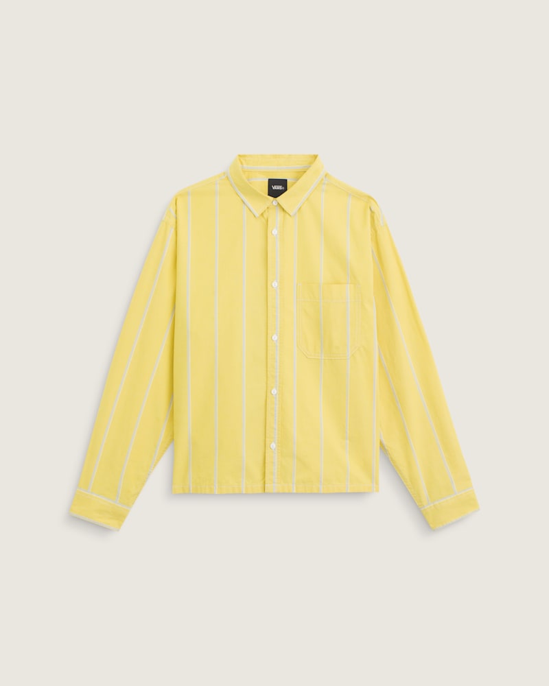 Мужские рубашки Vans Striped Oxford Long Sleeve Shirt