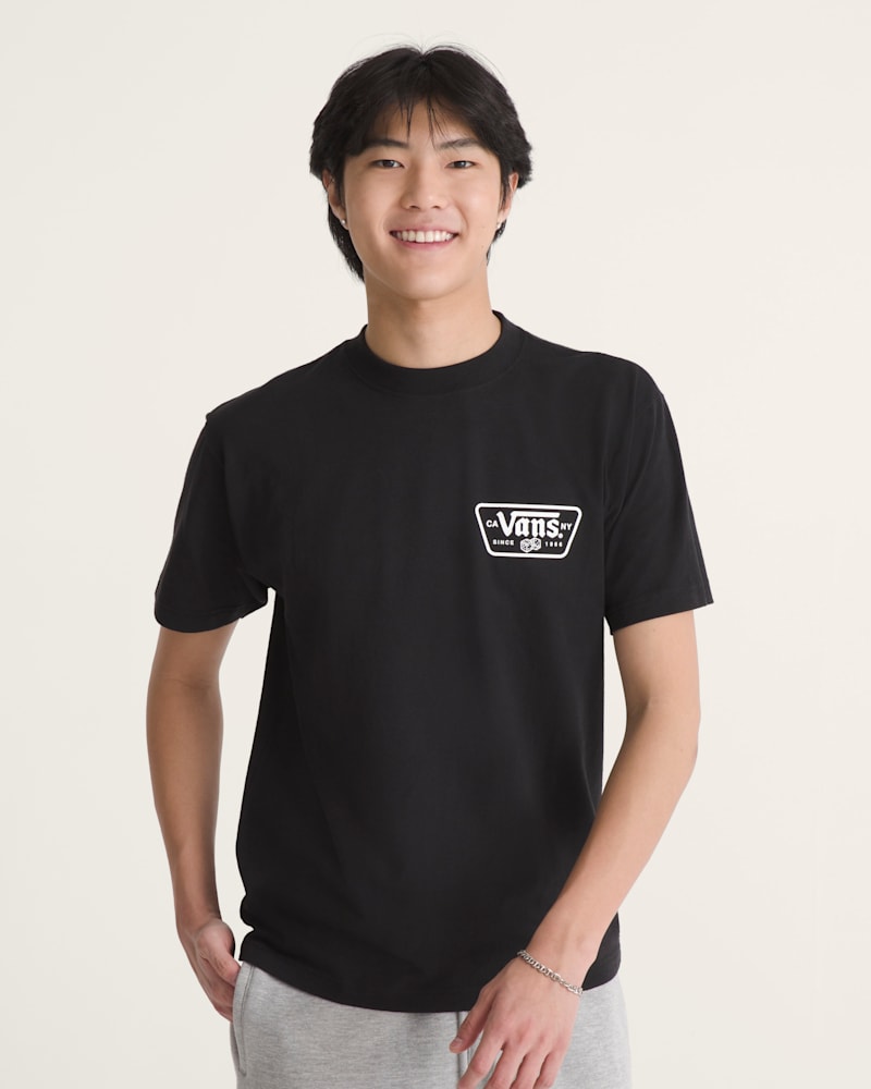 Женские футболки Vans Knu Patch T-Shirt — фото 3