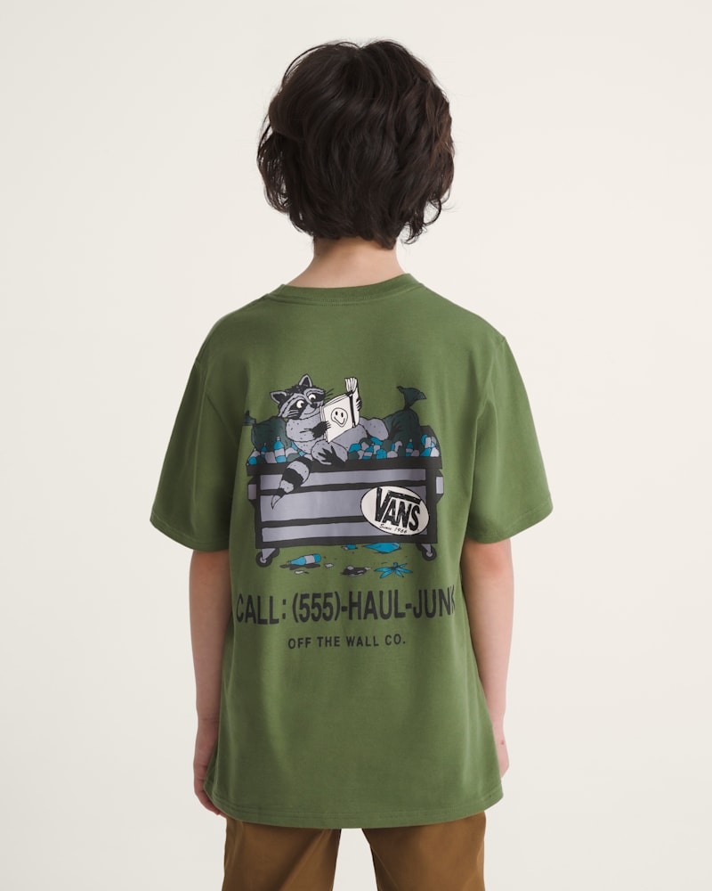Детские футболки Vans Kids Dumpster Raccoon T-Shirt — фото 4