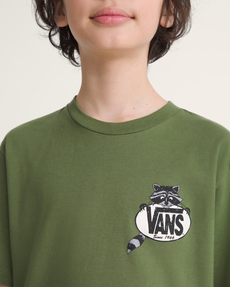 Детские футболки Vans Kids Dumpster Raccoon T-Shirt — фото 5