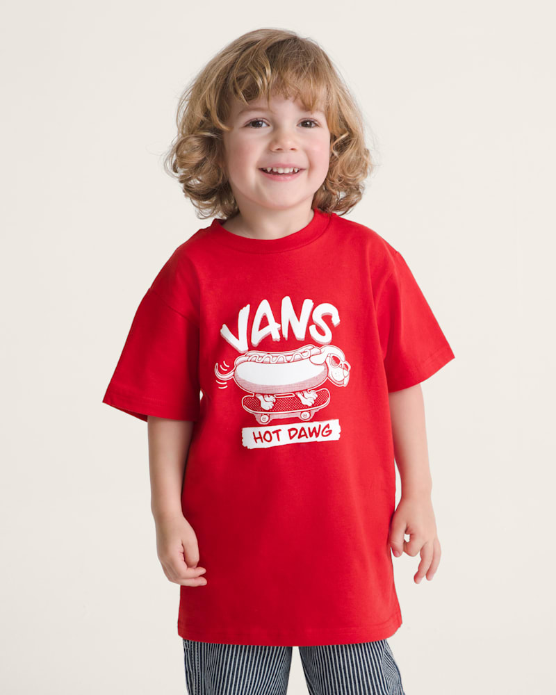 Детские футболки Vans Little Kids Hot Dawg T-Shirt — фото 3
