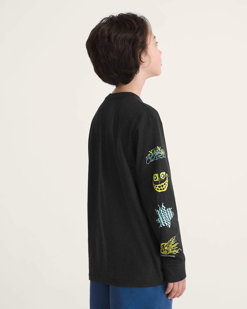Детские футболки Vans Kids Zoned Out Long Sleeve T-Shirt — фото 4