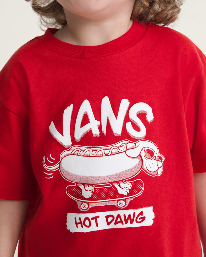 Детские футболки Vans Little Kids Hot Dawg T-Shirt — фото 5