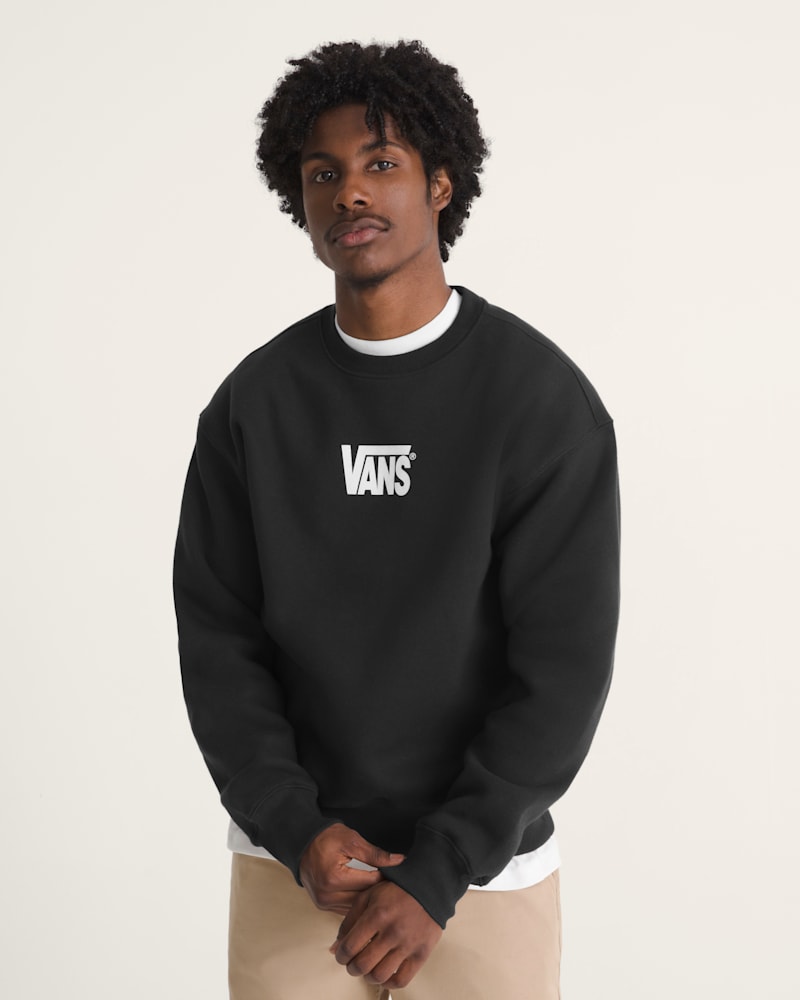 Детские худи Vans Stretch Logo Crew Sweatshirt — фото 3