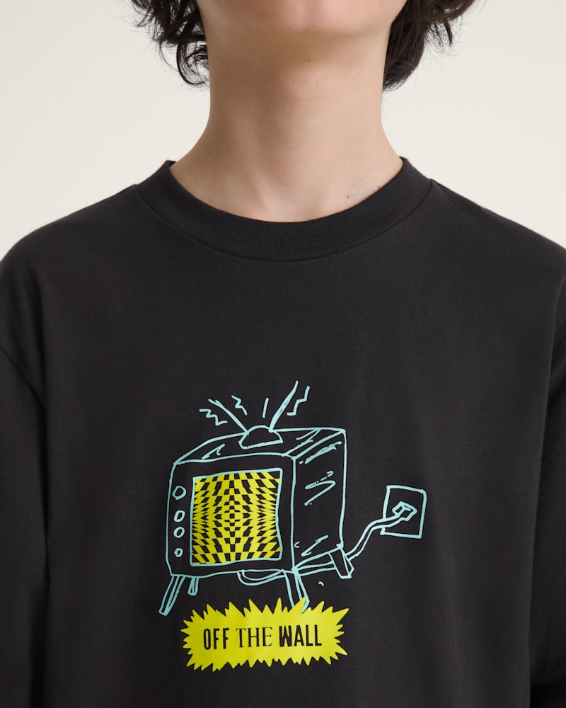 Детские футболки Vans Kids Zoned Out Long Sleeve T-Shirt — фото 5