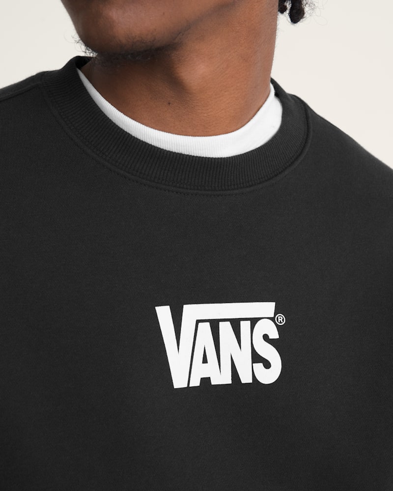 Детские худи Vans Stretch Logo Crew Sweatshirt — фото 5
