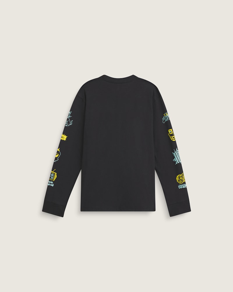 Детские футболки Vans Kids Zoned Out Long Sleeve T-Shirt — фото 2