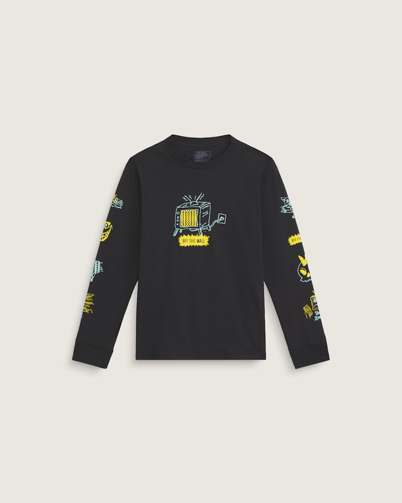 Детские футболки Vans Kids Zoned Out Long Sleeve T-Shirt
