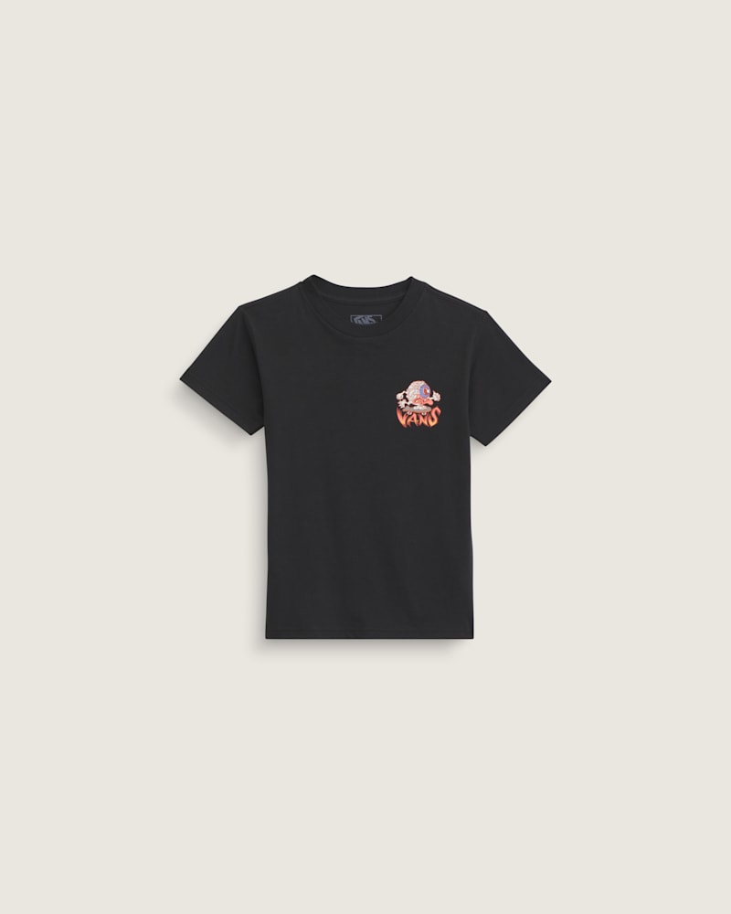 Детские футболки Vans Little Kids Eye Skate Glow in the Dark T-Shirt — фото 2