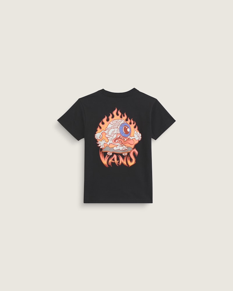Детские футболки Vans Little Kids Eye Skate Glow in the Dark T-Shirt — фото 4