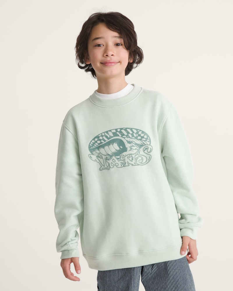 Детские худи Vans Kids Overhead Crew Sweatshirt — фото 3