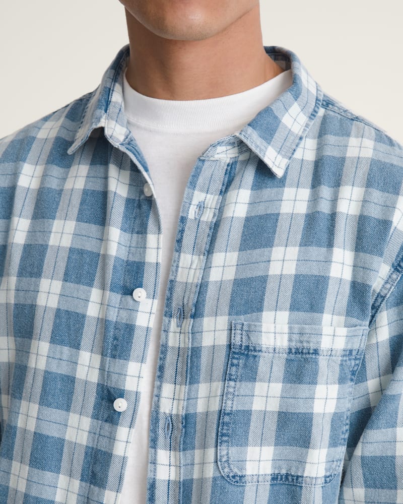 Детские рубашки Vans Lawson Solid Oxford Long Sleeve Shirt — фото 5