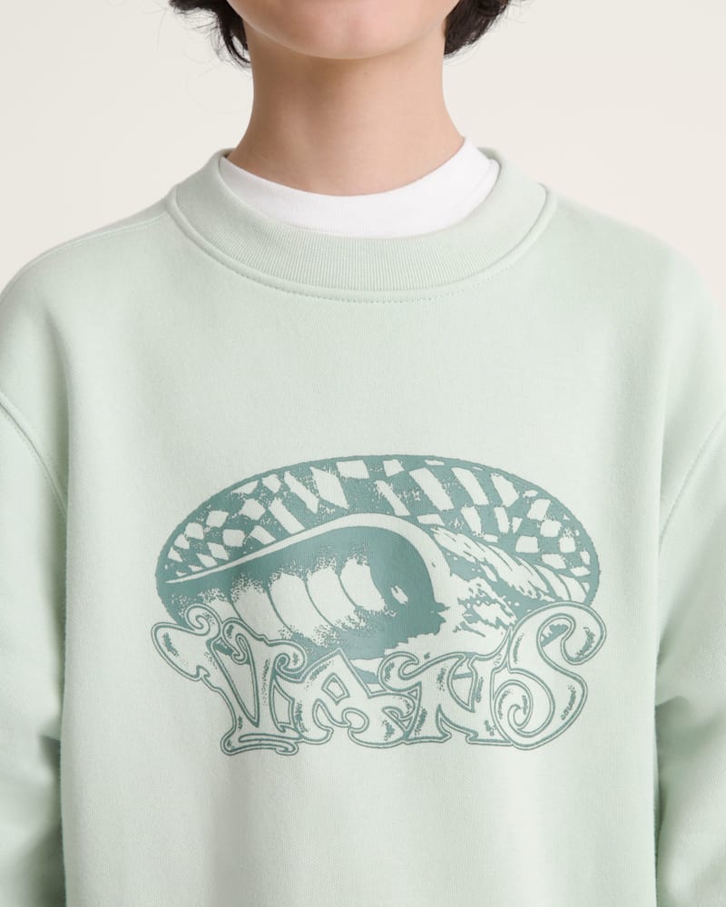 Детские худи Vans Kids Overhead Crew Sweatshirt — фото 5