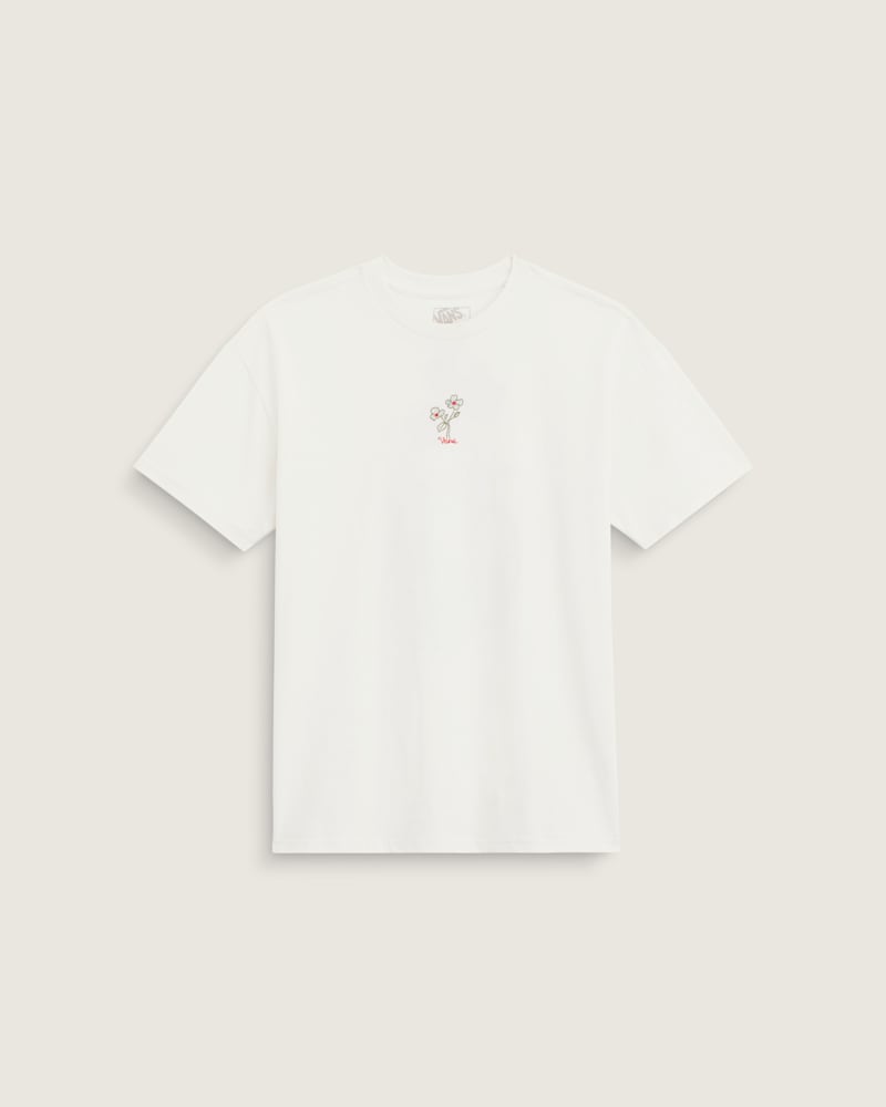 Женские футболки Vans Hand Drawn Floral T-Shirt — фото 2