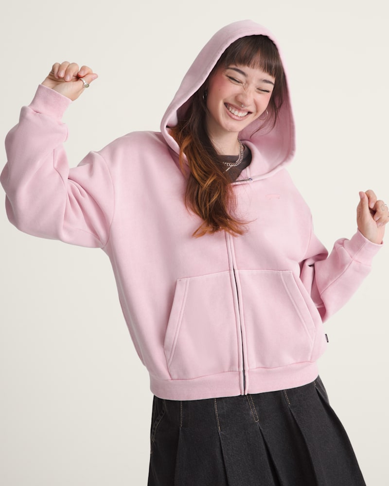 Женские худи Vans Salton Washed Full Zip — фото 3