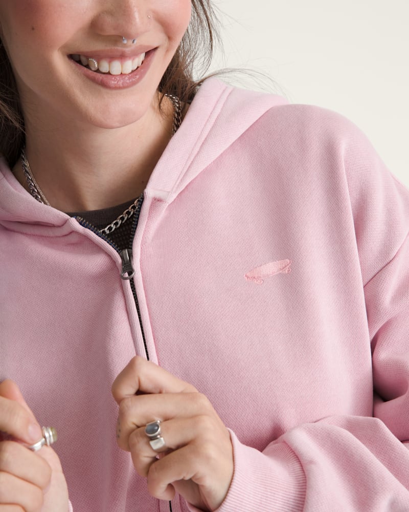 Женские худи Vans Salton Washed Full Zip — фото 5