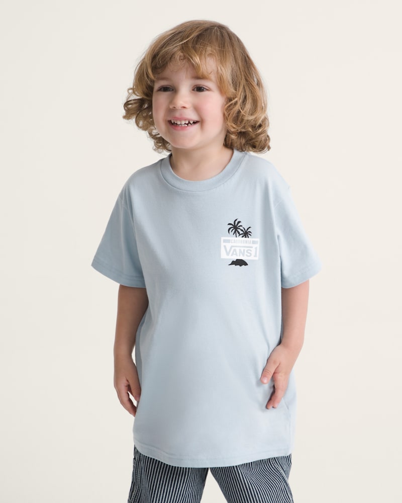 Детские футболки Vans Little Kids Knu Palms T-Shirt — фото 3