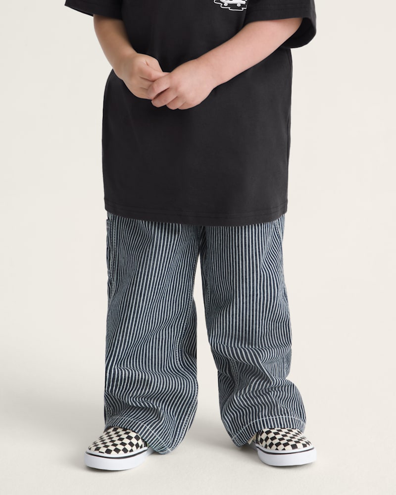 Детские брюки Vans Little Kids Drill Chore Loose Stripe Pants — фото 3
