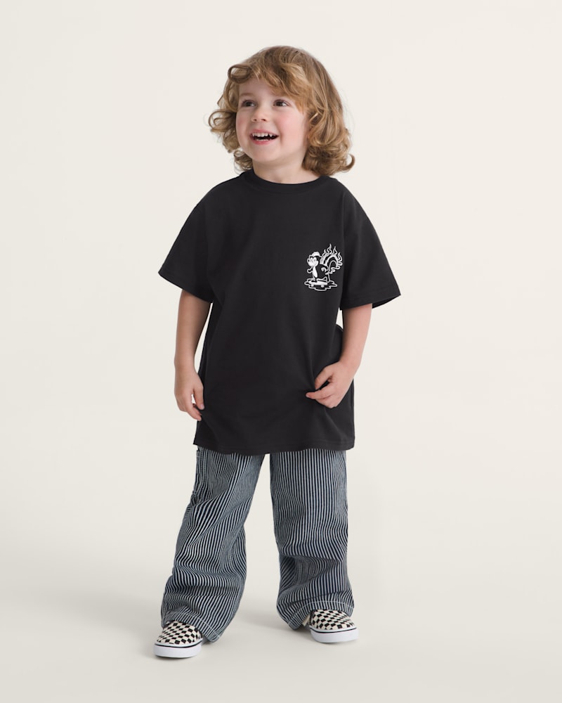 Детские брюки Vans Little Kids Drill Chore Loose Stripe Pants — фото 4