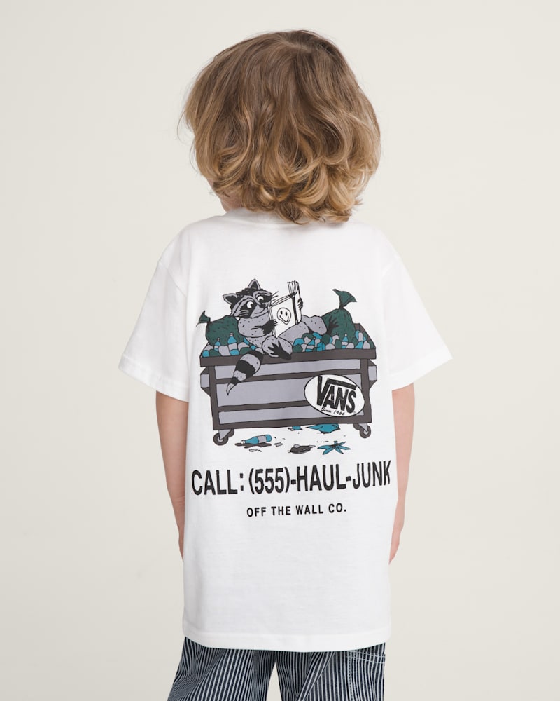 Детские футболки Vans Little Kids Dumpster Raccoon T-Shirt — фото 4