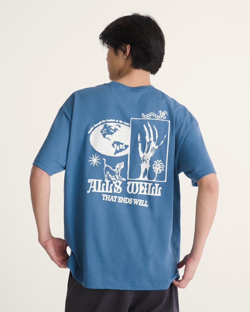 Мужские футболки Vans All's Well T-Shirt — фото 4