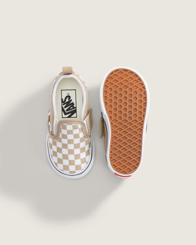 Мужские кроссовки Vans Toddler Classic Slip-On V Shoe — фото 3