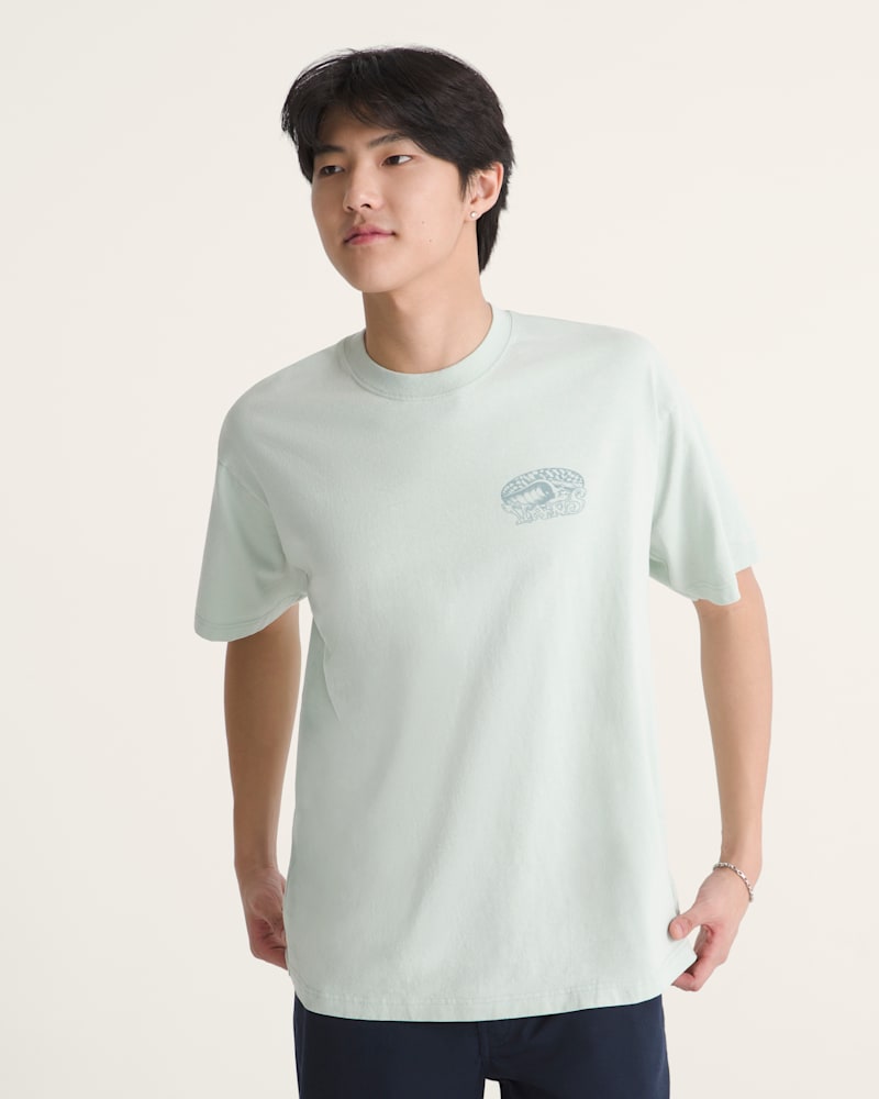 Детские футболки Vans Check Overhead T-Shirt — фото 3
