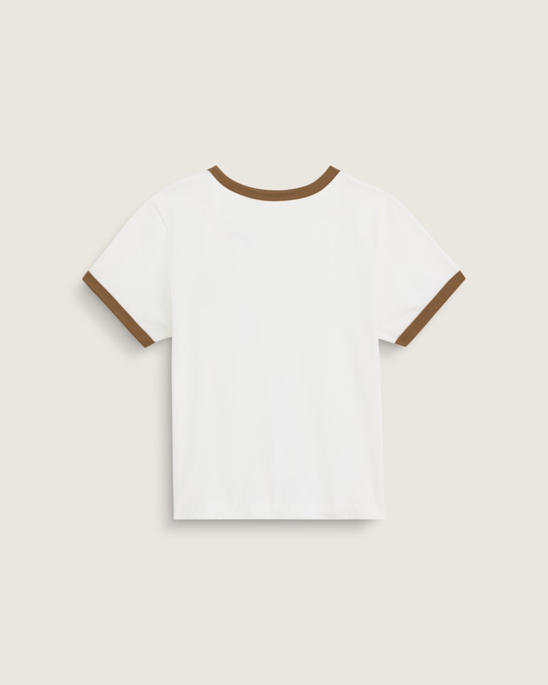 Детские футболки Vans Lefty Script Ringer T-Shirt — фото 2