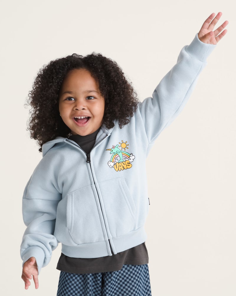 Детские худи Vans Little Kids Flippercorn Zip — фото 3