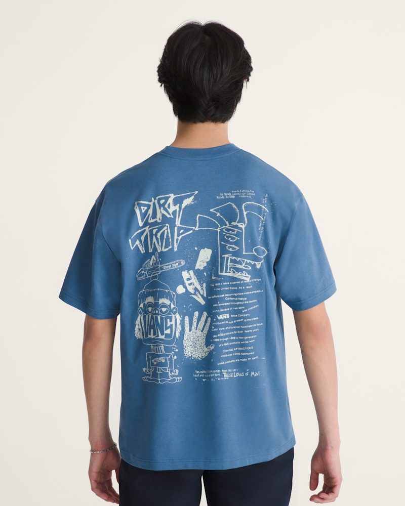 Мужские футболки Vans Dirt Trip T-Shirt — фото 4