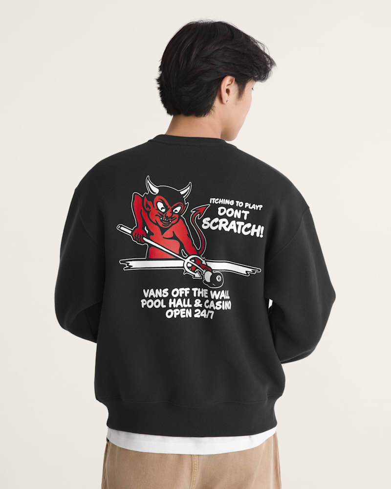 Детские худи Vans Old Scratch Crew Sweatshirt — фото 4