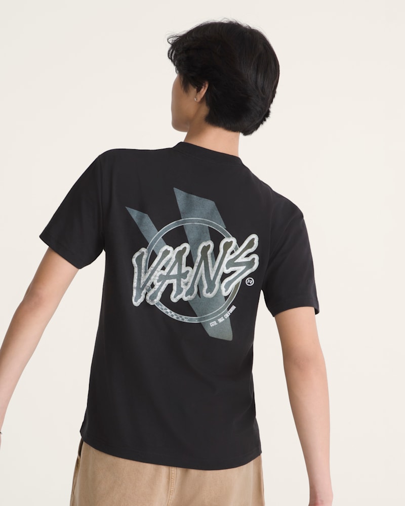 Детские футболки Vans V Bones T-Shirt — фото 4