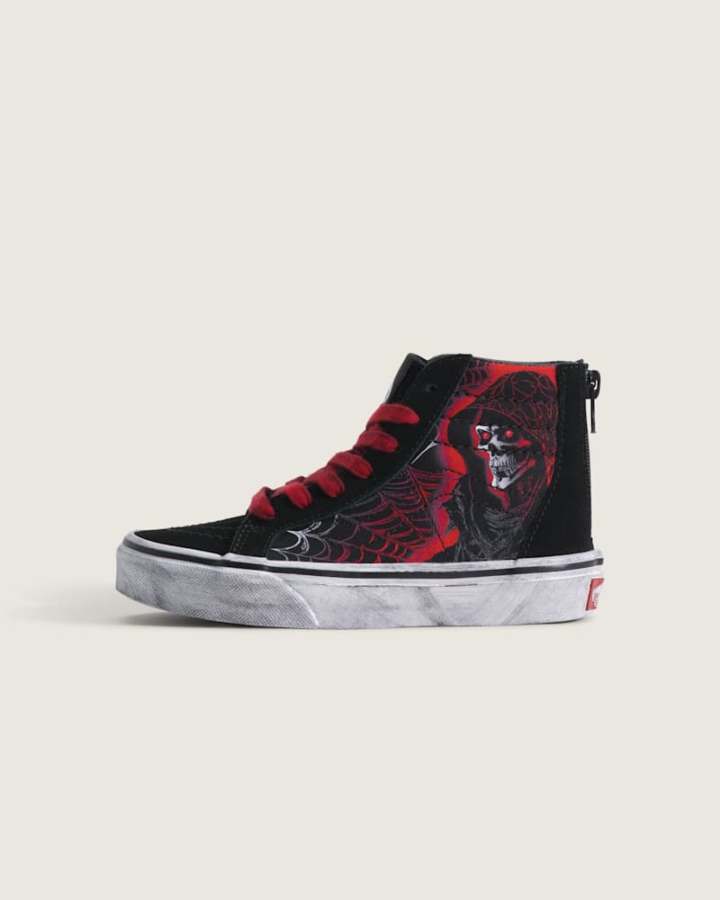 Женские кроссовки Vans Little Kids Sk8-Hi Zip Halloween Shoe