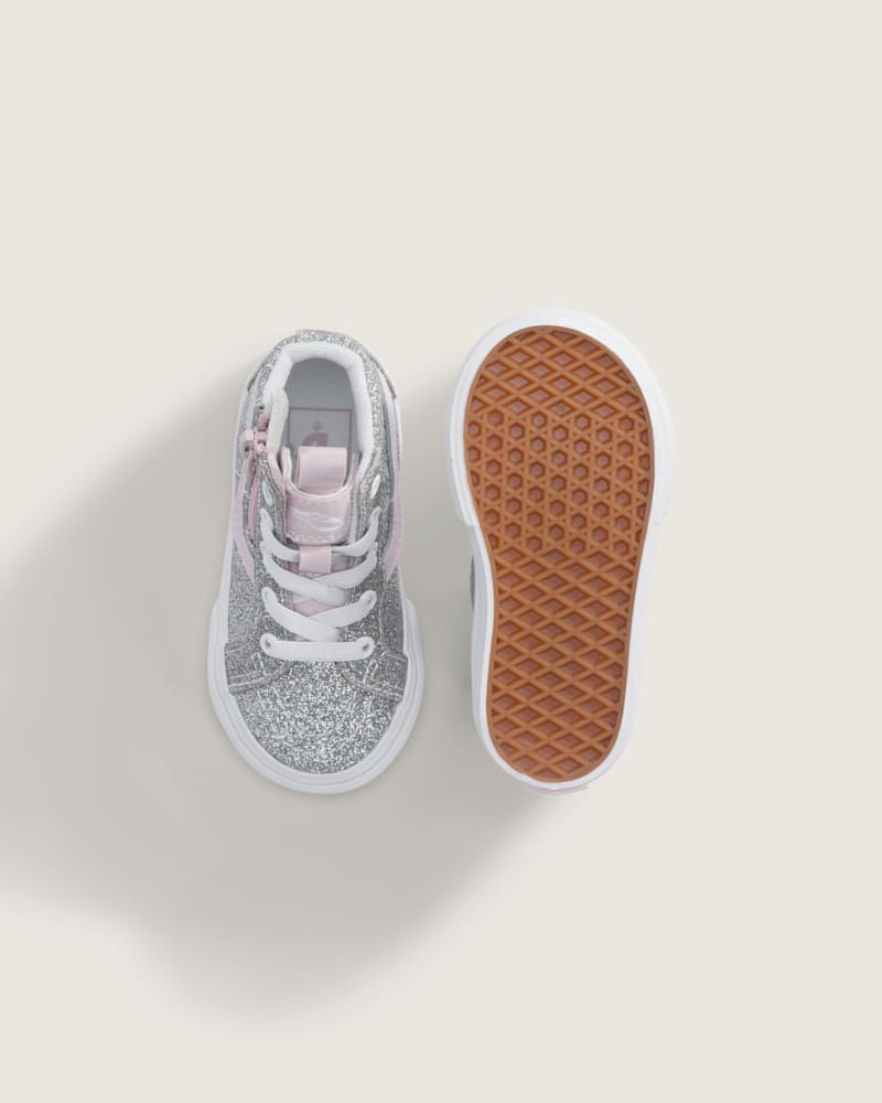 Женские кроссовки Vans Toddler Sk8-Hi Side Zip Shoe — фото 3