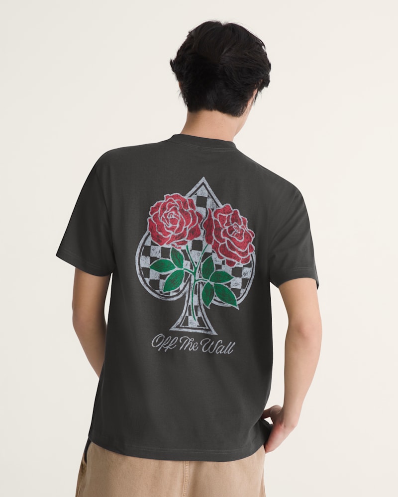 Женские футболки Vans The Painted Rose T-Shirt — фото 4